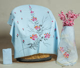PRIMIUM JAIPURI COTTON SUIT WITH ORGANZA SILK DUPPATA (COS38)