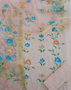 PRIMIUM JAIPURI COTTON SUIT WITH ORGANZA SILK DUPPATA (COS53)