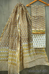 Jaipuri Block Printed Chanderi Silk Suits (CIN59)