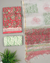 JAIPURI BLOCK PRINTED COTTON SUIT WITH KOTA DUPPATA (CKS109)