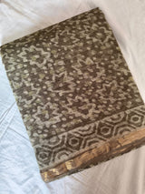 Jaipuri Block Printed Cotton Kota Doriya Saree (CIS103)