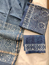 JAIPUR COTTON SUIT WITH CHANDERI DUPPATA (CSS86)