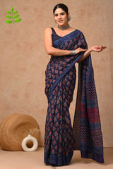 Jaipur Cotton Mulmul Saree (CMS193)