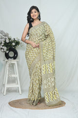Jaipur Cotton Mulmul Saree (CMS219)