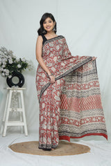 Jaipur Cotton Mulmul Saree (CMS223)