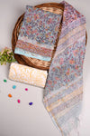 HAND BLOCK PRINTED KOTA DORIYA SUIT WITH KOTA DORIYA DUPPATA (FKS40)