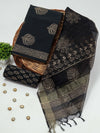 PRIMIUM JAIPURI COTTON SUIT WITH ORGANZA SILK DUPPATA (COS41)