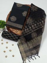 PRIMIUM JAIPURI COTTON SUIT WITH ORGANZA SILK DUPPATA (COS41)