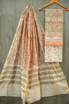 JAIPURI HAND BLOCK PRINTED MAHESHWARI SILK SUIT WITH SILK DUPPATA (MSD75)