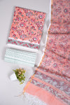 JAIPURI BLOCK PRINTED COTTON SUIT WITH KOTA DUPPATA (CKS88)
