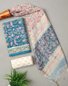 JAIPUR COTTON SUIT WITH CHANDERI DUPPATA (CSS88)