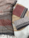 JAIPURI BLOCK PRINTED COTTON SUIT WITH KOTA DUPPATA (CKS127)