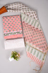 JAIPUR COTTON SUIT WITH CHANDERI DUPPATA (CSS91)