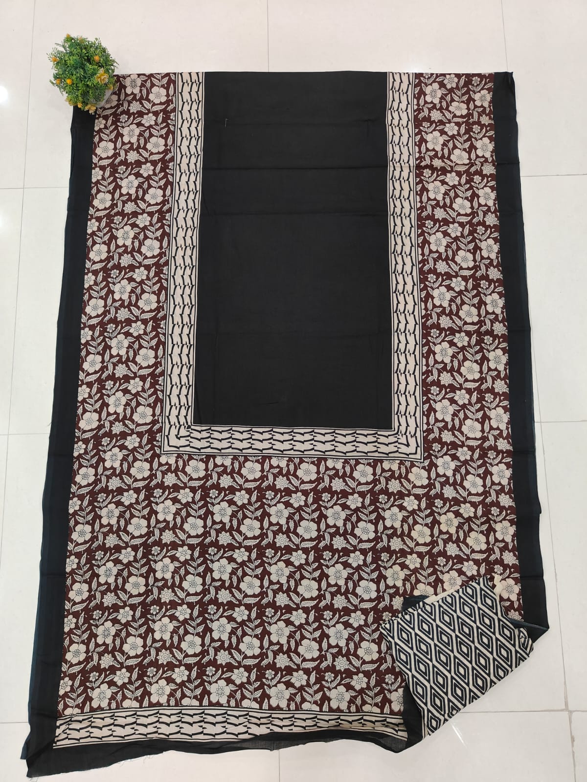 Jaipur Cotton Mulmul Saree (CMS169)