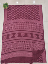 Jaipur Cotton Mulmul Saree (CMS187)