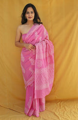 Jaipur Cotton Mulmul Saree (CMS188)