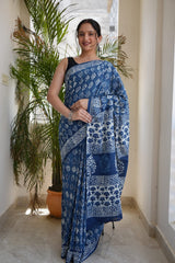 Jaipur Cotton Mulmul Saree (CMS198)