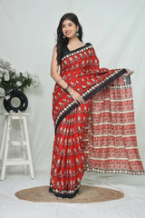 Jaipur Cotton Mulmul Saree (CMS168)
